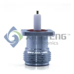 N-KFD-11-9.1 N Type Connector Jack Female Socket 50 Ohms Flange Mount thumbnail 1