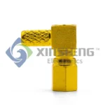 SSMC Female Right Angle Coax Connector Gold Plated (Crimp Type) for RG316 & Similar Cables thumbnail 1