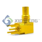 SSMC-KWE-3.5 SSMC Right Angle Jack Female Gold Plated PCB Mount thumbnail 2