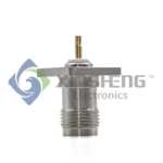 TNC Stright Solder Flange Mount Jack Female RF Connector thumbnail 2