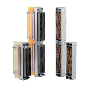 Low-High Frequency Hybrid Connectors