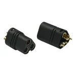 MT three-pin wire connector – male and female-black thumbnail 2
