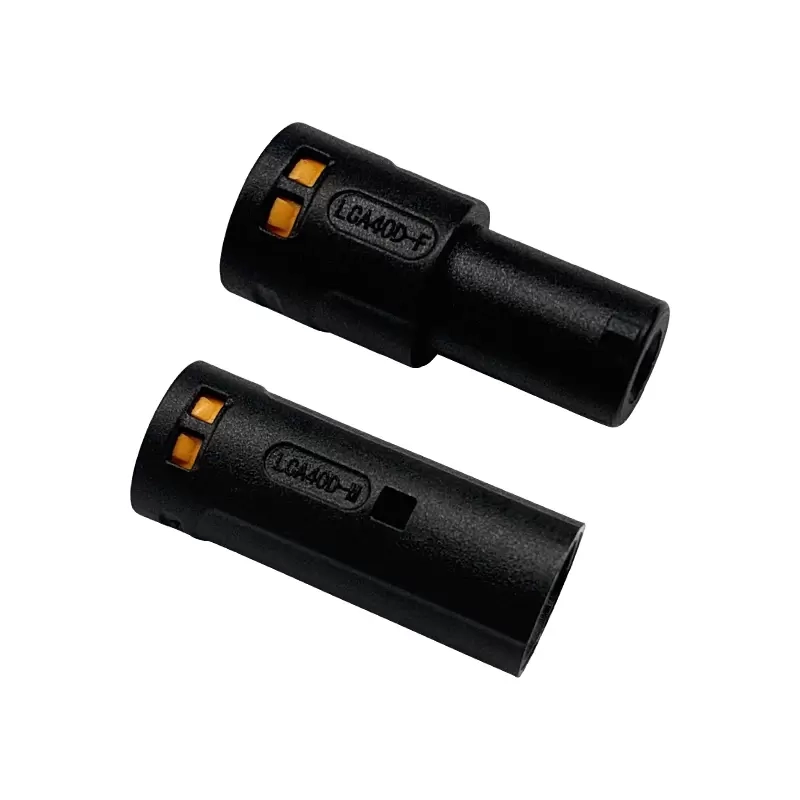 LC single-pin short connector – male and female