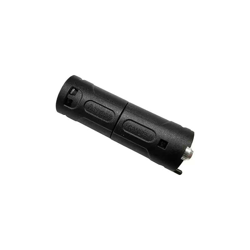 LC single-pin board stand-up connector – male