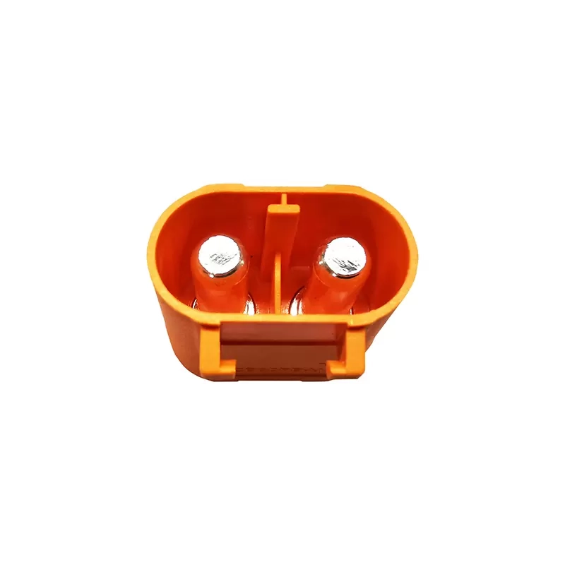 LC dual-pin board vertical connector – male