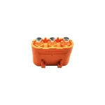 LC 3-pin vertical connector – male thumbnail 2