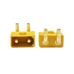 XT dual-pin horizontal connector – male thumbnail 1